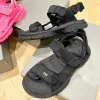 Bale Tourist Sandals Basen Summer luksus designer ślizgowy męskie buty płaskie suwaki podróżne damskie gumowe kapcie nylonowe paryżowe bymer