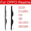 Oppo Realme C3 C3i C11 C15 C21 C21Y C25 C25S EAR SPEAKER DUST-PROOFグリル交換部品用アンチダストイヤピーススピーカーメッシュメッシュ