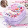 Hair Accessoires Band Baby Bandeau Cheveux Scunchies Tiara Einweg Gummi -Band Mädchen Buntes kleines Envio gratis Zipper -Tasche