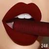 Qi sexy fluwelen matte lip gloss vloeistof lipstick lipgloss schoonheid rood naakt waterdichte langdurige lip vlek make-up voor vrouwen 240410