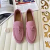 loro casual schoenen valk mocassins voor heren vintage bruine piana abrikoos lederen loafer ontwerpers piana hardloop sneakers platte trainer reiswandeling wennis tennisschoen dhgate