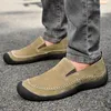 Casual schoenen Golden Sapling slip-on loafers mannen retro echte lederen flats mode mocassins vrijetijds feestschoen heren loafer