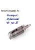 Couleur de couleur gris cartouche à aiguille adapté à Dermapen 3 Mydermapen Cosmopen Dr Pena7 Soins de peau éclaircissant le rajeunissement8801201