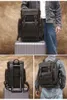 Backpack European e American Genuine Leather Computer Men's Outdoor Travel Bag Retro Crazy Horse