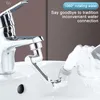 1080 ﾰ 2 Modi Plastic Roterende kraan Extender Koper Anti Splash Saving Water Universal Keuken Tap Ader Bubbler Nozzle