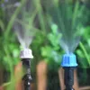1/4 Inch Nozzle Dripper Watering Sprayer Misting Sprinkler With Hose Tee Barb thread Connector For Garden Atomizing System