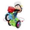 Tunt de cascade électrique jouet enfants music-tricycle jouet enfants interactifs omnidirectionnels roue 360 ﾰ ﾰ ﾰ ﾰ rotation voiture cadeau bébé jouet