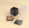 Enveloppe cadeau 50pcs mini boîte à gâteau de dessert emballage des plateaux de contenant en plastique