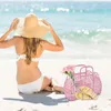 Aufbewahrungstaschen Gelee für Frauen Bright Beach Tasche wiederverwendbarer Geschenkkorb Mädchen Geldbörse Kleinkind Kinder Halloween Braut