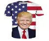 Trump 3d Funny Tshirts Novos homens de moda Mulheres 3D Caracteres impressos Tshirts Camiseta feminina Sexy Tshirt Tee tops