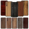 Custodia in legno intagliato per Oppo Realme 9 8 7 6 GT2 PRO Plus 5G Copertura telefonica Realme 8i 9I C25 C21 C11 C1 C3 Black Soft Silicone Coque Fund