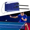 180 cm Équipement de train Ensemble d'installation facile Pingable Ping Pong Mesh Support Simple Table Tennis Net Sports Supplies