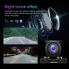 Podofo 10.26 '' Car DVR HD Recordance de conduite Carplay Android Auto Dash Dash Toar Monitor Loop Enregistrement AI VOIX REMARRE CAME CAME