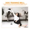 2 Pack Intelligence Toy Bell Dogman Toys Haustier Bells Hunde Betthähne Klassenzimmer Bells Metal Dog Device Dinnerparty