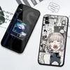 Anime Nazuna Call Night Phone Case per iPhone 14 13 12 11 XS X 8 7 6 Plus Mini Pro Max SE 2022 PC Glass Telefono Cover Funda