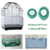 Other Bird Supplies Nylon Mesh Easy Cleaning Cage Cover Receptor Seed Catcher Guard Net Shell Skirt Dust-proof Parrot
