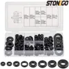 Stonego 180pcs/Box Rubber Grommet Assortment Kit Rubber Hole Grommet o Ring Set 1/4 "、5/16"、3/8 "、7/16"、1/2 "、5/8"、7/8 "、1 「