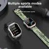 Skmei 410mAh Bluetooth Call Smartwatch 1,83 pouce étanche de la fréquence cardiaque moniteur sportif sportif smart montre pour Android iOS