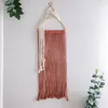 Tapestries handgeweven kleur macrame plantenhouder muur hangende ornament Boheemse ambachtelijke decoratie prachtig tapijt voor thuis slaapkamer decor