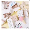 Carimbos fofos do Mini Diário Smile Smile Sign Scrapbooking Material Material Registro Planejador Diy Hobby Craft Supplies