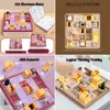 Smart Hide Seek Board Game Soluzione Skilling Puzzle pensiero logico Logico Training Brain Educational Toy Gift per bambini 240401