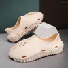 Sommer geschlossener Zeh Paltform Light Sandals 2024 Roft Sole Eva Atmungsfreie Schuhschuhe für Männer Outdoor Non-Slip Casual 502