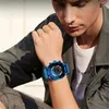 Montre-bracelets HOMMES MENSEMENTS MONTES TOP TOP SILICONE SPORT LEAT HOMME HORDE DATERZ DATE POUR RELOGIO MASCULINO