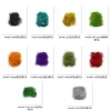 Jujufly 1pack Metallic Ultra Fine Tinsel Fiber Synthetic Fly Dub 10colors Lite Brite Universal Dubbing Trout Fly Tying Materials