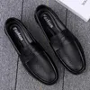 Casual Shoes 2024 Men Boat Business Breathable Loafers Flats High Quality Genuine Leather Slip On Soft Gentleman