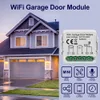 Tu Ya WiFi Smart Garage Door Switch Module Shutter Door Switch Timed Open Stäng styrenhet för Alexa Google Home Voice Control