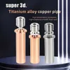 1/2PCS Bimetal Garganta CR6 SE Break calor de alta temperatura Alta de titânio Red Copper Alloy V6 Garganta para Anycubic Vyper Mega S Mega Pro