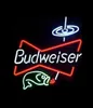 Budweiser Fish Bowtie Néon Signe à la main Fabriqué Real Glass Tube Restaurant de bière Bar Ktv Store Decoration Affichage Cadeau Néon Signes 18861162