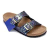 Bostons obstruent les sandales de boucle de boucle de boucle Arizonas Designer Birkinstocks Burkin Cork Sole Flip flip flops glissades de fourre