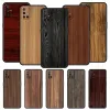 Étui de téléphone en bois sculpté pour oneplus 10 9 8 7t pro 9r 9rt 8t one plus nord 2 ce n10 n100 n200 5G Black Soft Silicone Cover Funda