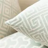 Pillow Thick Geometric Cover 45x45cm Pillowcase Double Side Pattern Design Office Living Room S Home Decor