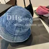 Denim Fisherman Hat Designer Letter RACKODODODINGER CAP CAPPini a secchi di lusso Spegnante Cappello casual Hat Holiday Travel Hun Shade Cappello