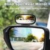 Universele auto 360 ° Wijd hoekzijde achteruitzicht spiegel convexe blinde vlek hulpspiegel veiligheid rijden achteruitkijkspiegel accessoires