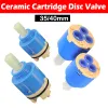 35/40mm Ceramic Disc Cartridge Faucet Thermostatic Cartridge Valve Water Mixer Tap Faucet Replace Part Ceramic Cartridge