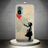 Arte callejero Banksy Graffiti Caja de caja telefónica para Xiaomi Redmi 10 10a 12 12c 9 9a 9c 9t 10c 8 8a 7 7a 6a 6 Pro K20 K30 K40 Patrón