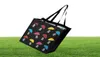 Moomin Little My Cartoon Sac à provisions réutilisable Black Strong Strong Strong Strotoproping Supermarket Sac Tote Handbag Gift Beach Sacs2405679