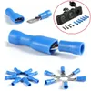 20/100Pcs Red/Blue Insulated Spade Male&Female Crimp Terminals Wire Cable Connector Assorted Kit