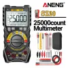 Aneng SZ20 25000 tellingen multimeter slimme handmatige bereikmeter NCV AC DC OHM Hz Smart Manual Range Digitale multimetro tester Tools