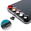 2pcs metal polvere tappo di ricarica USB Porta di ricarica Coperchio per spina per iPhone 14 13 12 11 Pro Max Xr 8 Plus Copugga