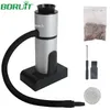 Boruit Portable Food Drink Cold Smoke Generator Molecular Cuisine Smoking Gun Meat Smokehouse Cooking For Kitchen Grill BBQ