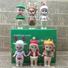 Action Toy Figures 6pcs / Set Sonny An Sweet Animal Marine Series PVC KAWAII MINI COLLECTIONNEL