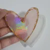 Holographischer Anhänger Silikonform Schlüsselbund Anhänger Schimmel DIY BRAUMAME MACHTEN Weihnachtsbaum -Ornament Harzform