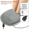 Carpets Electric Heated Foot Warmer Portable USB Feet Pads High Quality Fast Heating With 3 Mode Temp Control