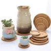 Bamboo Coasters Biaster in legno Dispenser di sapone Tappetino succulenti BOTTIGLIE BOTTIGLIE ORGANIZZATORE CUSCINE CUSCINE DECORAZIONE DELLA CASA DELLA CASA