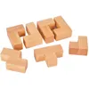 3D Wooden Puzzle Locked Toys Game Cube Brain Iq Challenge For Kids Adults Casse Tete Juego Inteligencia Rompicapo difficile