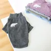 Vêtements pour chiens xs-xl modes de chemise chaude chiots chiot animal de compagnie en tricot en tricot pull d'hiver doux pour petit
